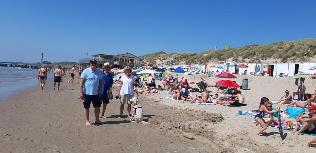 T Huuske Tuinappartement Met Fantastisch Uitzicht, Nabij Zee Zonnemaire Extérieur photo